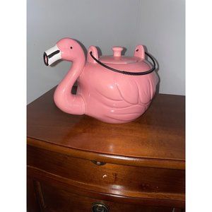 Pink Flamingo Ceramic Tea Pot